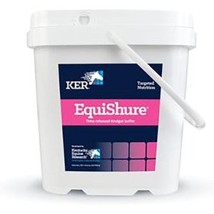 Kentucky Equine Research EquiShure Time-Released Hindgut Buffer Powder Horse Supplement, 15.9-lb bucket