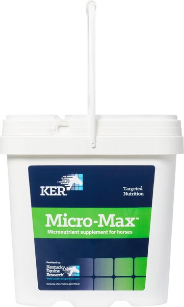 Kentucky Equine Research Micro-Max Micronutrient Hay Flavor Pellets Horse Supplement, 9.9-lb bucket slide 1 of 2