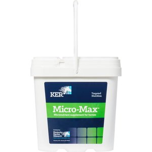 Kentucky Equine Research Micro-Max Micronutrient Hay Flavor Pellets Horse Supplement, 9.9-lb bucket