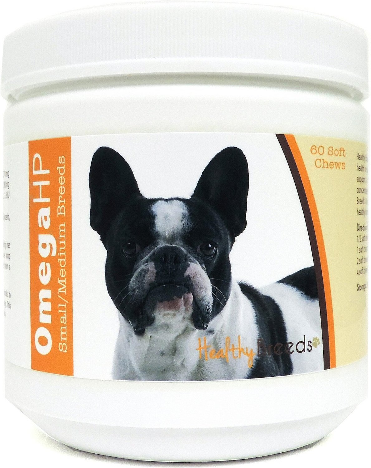 HEALTHY BREEDS French Bulldog Omega HP Soft Chews Dog