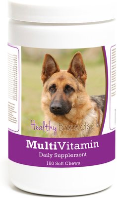 Healthy Breeds German Shepherd Multivitamin Soft Chew Dog Supplement, slide 1 of 1