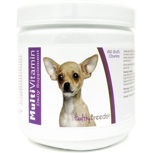 Healthy Breeds Chihuahua Multivitamin Soft Chews Dog Supplement, 60 count