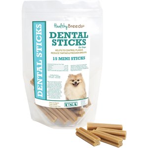 Healthy Breeds Dog Dental Chews, 15 count, Pomeranian