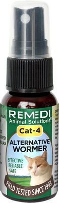 Remedi Animal Solutions Cat-4 Dewormer for Tapeworms for Cats, slide 1 of 1