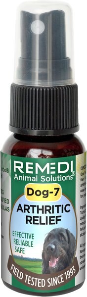 Remedi Animal Solutions Dog-7 Homeopathic Medicine for Joint Pain/Arthritis for Dogs, 1-oz bottle slide 1 of 1
