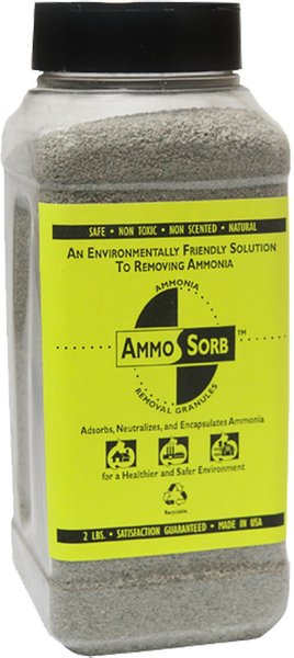 AmmoSorb Natural Ammonia Small Animal Odor Elimination Granules, 2-lb bottle slide 1 of 5