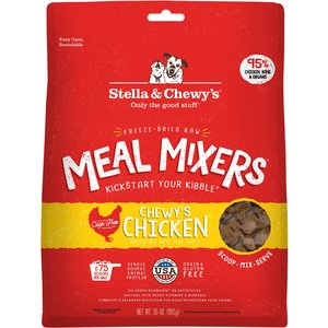 Stella & Chewy's Chewy's Chicken Meal Mixers Freeze-Dried Raw Dog Food Topper, 35-oz bag