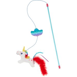 Frisco Mythical Mates Unicorn Teaser Cat Toy with Catnip