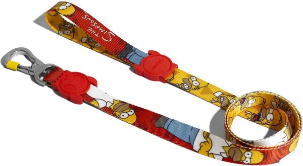 Zee.Dog Homer Simpson Polyester Dog Leash, Large: 4-ft long, 1-in wide slide 1 of 1