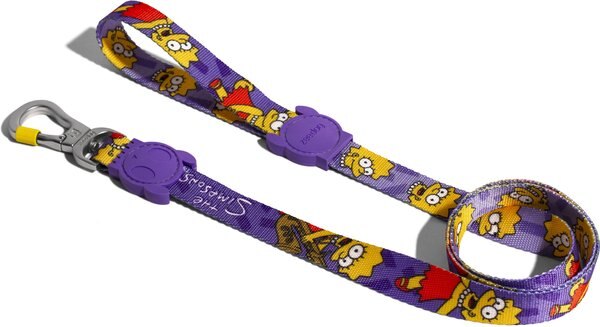 Zee.Dog Lisa Simpson Polyester Dog Leash, Small: 4-ft long, 0.6-in wide slide 1 of 1