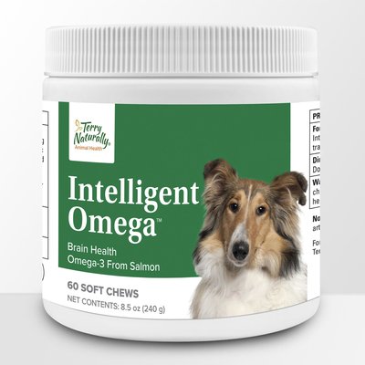 Terry Naturally Animal Health Intelligent Omega Dog Supplement, 60 count, slide 1 of 1