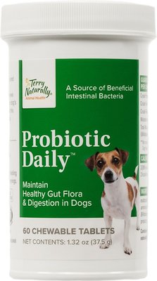 Terry Naturally Animal Health Probiotic Daily Dog Supplement, 60 count, slide 1 of 1