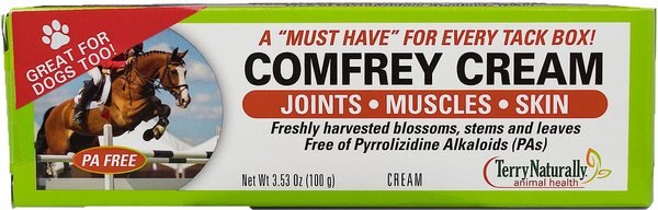 Terry Naturally Animal Health Comfrey Horse Cream, 3.53-oz tube slide 1 of 5