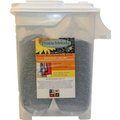 Prairie Melody Birdseed Pour Spout Container & Premium Black Oil Sunflower Birdseed, 6-lb bag