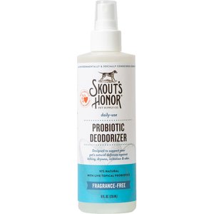 Skout's Honor Probiotic Unscented Daily-Use Dog Deodorizer, 8-oz bottle
