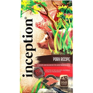 Inception Pork Recipe Dry Dog Food, 27-lb bag
