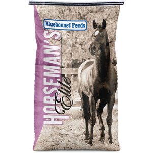 Bluebonnet Feeds Horsemans Elite Ultra Fat High Fat Horse Feed, 50-lb bag