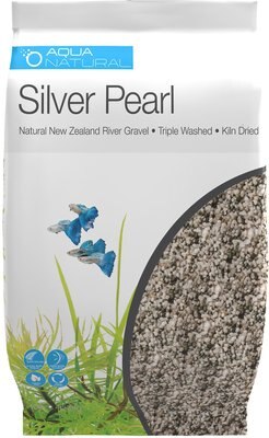 Pisces USA Silver Pearl Aquarium Gravel, 10-lb bag, slide 1 of 1