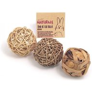 Naturals by Rosewood Trio of Fun Balls Small Pet Toy, 3 count