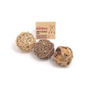 Naturals by Rosewood Trio of Fun Balls Small Pet Toy, 3 count