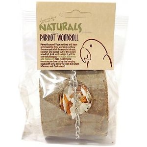 Naturals by Rosewood Parrot Woodroll Treat, 1 count