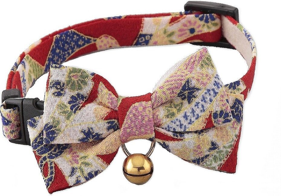 red bow tie collar for cats