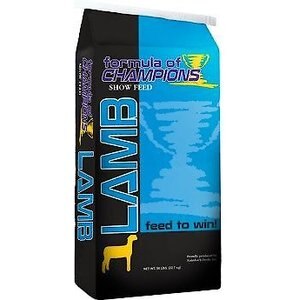 Formula of Champions 22% Protein Elite Starter Pellet Show Lamb Feed, 50-lb bag
