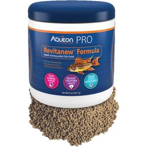 Aqueon PRO Foods Revitanew Formula Fish Food, 5-oz jar