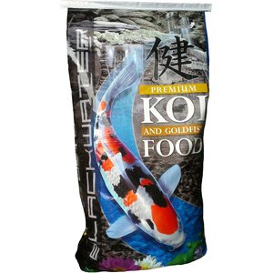 Blackwater Premium Koi & Goldfish Food Gold-N Medium Pellet Fish Food, 40-lb bag
