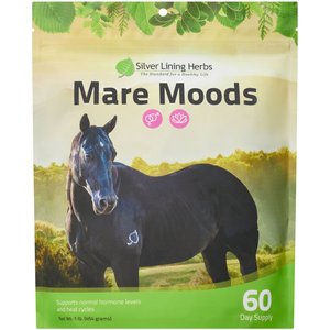 Silver Lining Herbs Mare Moods Powder Horse Supplement, 1-lb bag