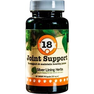 Silver Lining Herbs Joint Support Dog Supplement, 90 count