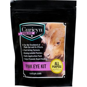 Curicyn All-Purpose Dog, Cat, Farm Animal & Horse Pink Eye Kit