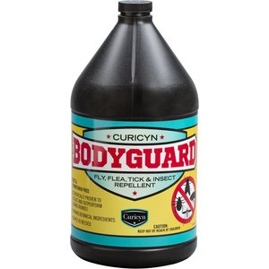 Curicyn BodyGuard Fly, Flea, Tick & Insect Repellent Horse Spray, 1-gal bottle