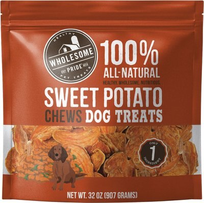 Wholesome Pride Pet Treats Sweet Potato Chews Dehydrated Dog Treats, slide 1 of 1