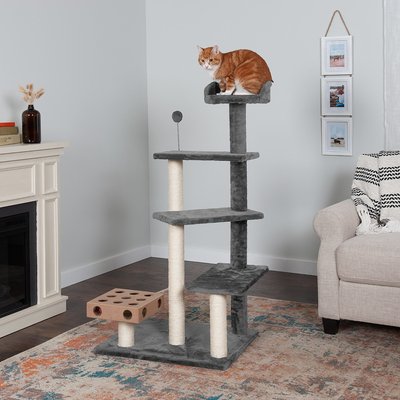 Tiger Tough Play Stairs 49.5-in Faux Fur Cat Tree, slide 1 of 1