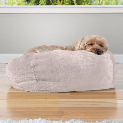 FurHaven Plush Ball Pillow Dog Bed w/Removable Cover, slide 1 of 1
