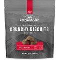 American Journey Landmark Beef Recipe Grain-Free Crunchy Biscuits Dog Treats, 10-oz bag