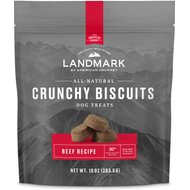 American Journey Landmark Beef Recipe Grain-Free Crunchy Biscuits Dog Treats, 10-oz bag