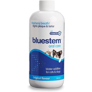 Bluestem Oral Care Original Flavored Dog & Cat Dental Water Additive, 17-oz bottle