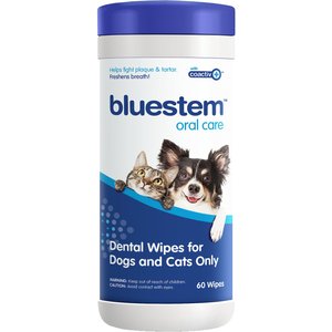Bluestem Oral Care Dog & Cat Dental Wipes, 60 count