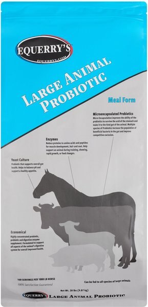 Equerry's Large Animal Probiotic Powder Farm Animal & Horse Supplement, 20-lb bag slide 1 of 1
