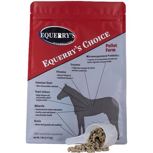 Equerry's Choice Digestive Health & Nutritional Pellets Horse Supplement, 5-lb bag