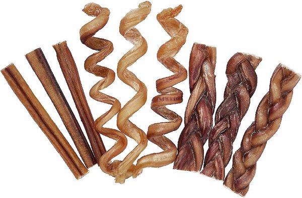 Bones & Chews Small Dog Bully Stick Variety Pack, 9 count slide 1 of 7