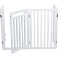 TRIXIE Wooden Dog Gate, 63-in, White