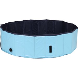 TRIXIE Portable Dog Splash Pool, Blue, Large