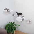 TRIXIE Lounger Wall Mounted Cat Shelves, Gray