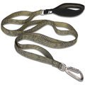 Chai's Choice Premium Trail Runner Multi Handle Heavy Duty Training Polyester Reflective Dog Leash, Army Green, Large: 4.5-ft long, 1-in wide