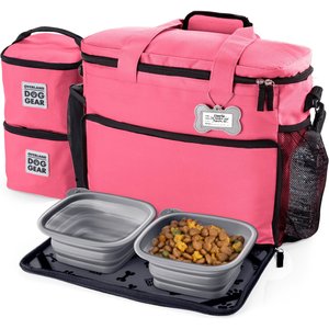 Mobile Dog Gear Week Away Tote Pet Travel Bag, Pink, Medium/Large