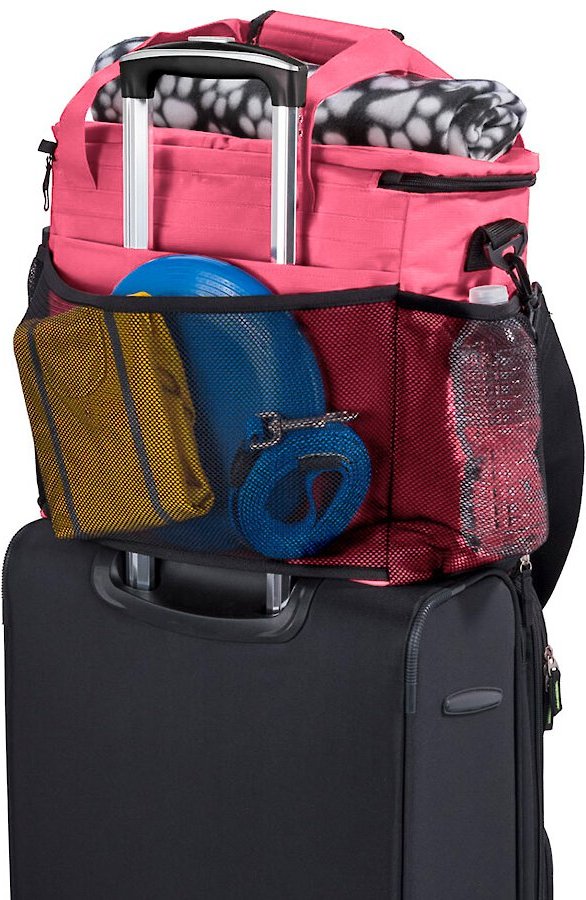 Mobile Dog Gear Week Away Tote Pet Travel Bag, Pink ...