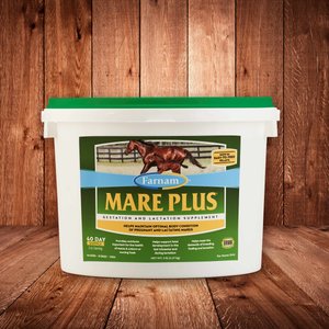 Farnam Mare Plus Gestation & Lactation Nutritional Pellets Horse Supplement, 5-lb tub